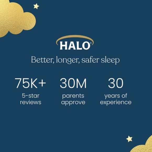 Halo SleepSack Swaddle Micro-Fleece TOG 3.0 Cream White Small 3-6 Months NWT - Picture 11 of 15